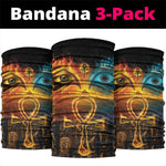 Eye of Ra and Eye of Horus Neck Gaiter Power and Magic Ancient Egyptian Mythology LT9