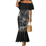 Mythical Anubis Mermaid Dress The Egyptian God of Death