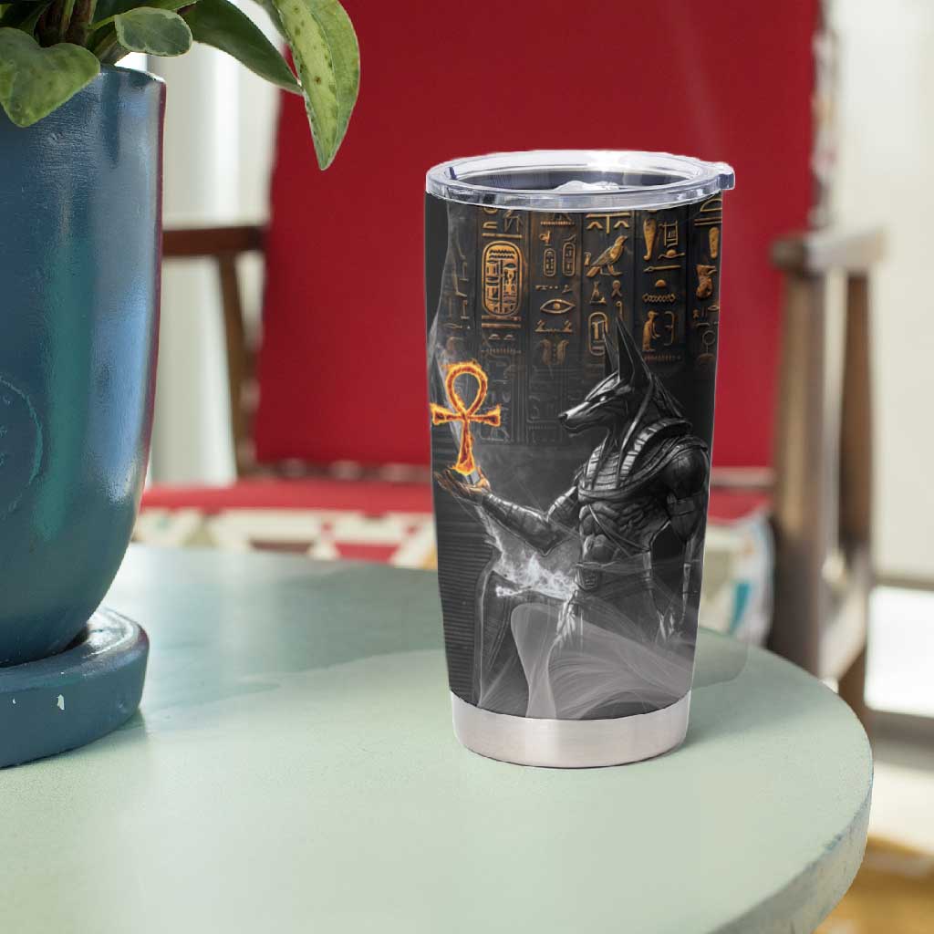 Mythical Anubis Tumbler Cup The Egyptian God of Death