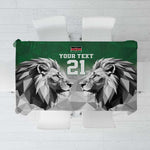 Custom Rugby Africa Kenya Tablecloth Green Kenyan 22-23 Motif - African Pride
