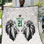 Custom Rugby Africa Kenya Quilt White Kenyan 22-23 Motif - African Pride
