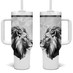 Custom Rugby Africa Kenya Tumbler With Handle White Kenyan 22-23 Motif - African Pride