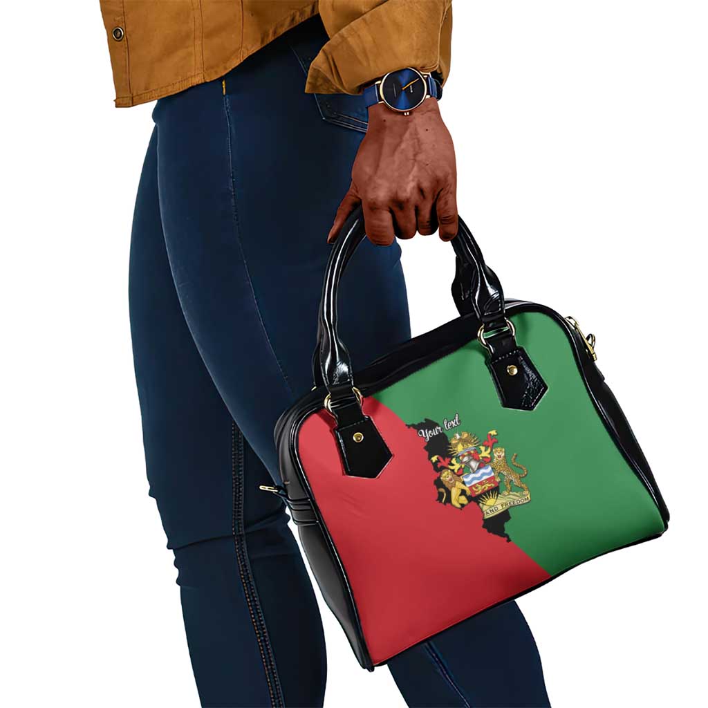 Malawi Flag Map Shoulder Handbag Simple Malawi Emblem Coat of Arms - African Pride
