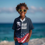Honor MLK African-American Civil Rights Leaders Kid Hawaiian Shirt The Time Is Always Right To Do What Is Right