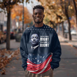Honor MLK African-American Civil Rights Leaders Sweatshirt The Time Is Always Right To Do What Is Right