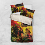 Happy Birthday King of Reggae Bedding Set