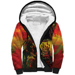 Happy Birthday King of Reggae Sherpa Hoodie