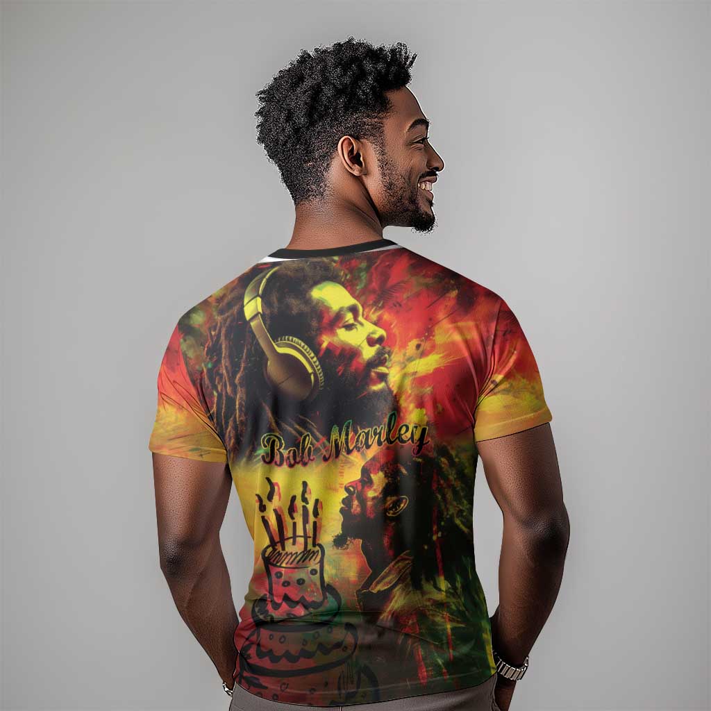 Happy Birthday King of Reggae T shirt