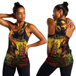 Happy Birthday King of Reggae Women Racerback Tank