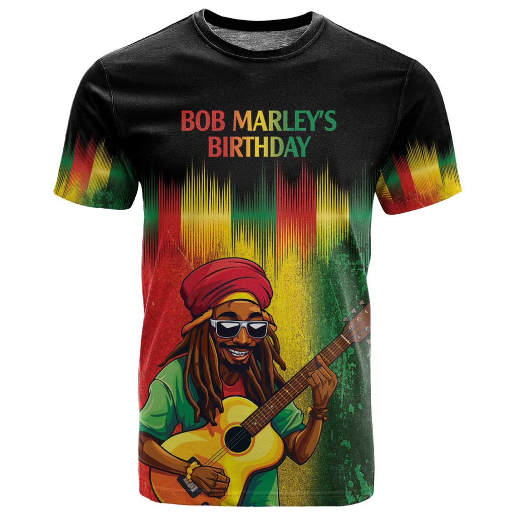 Honoring Reggae Legend Bob Birthday T shirt