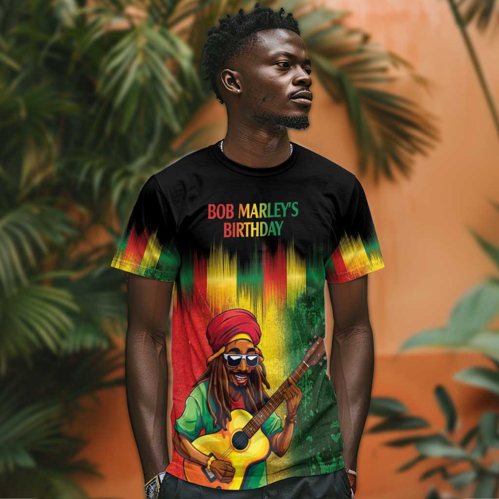 Honoring Reggae Legend Bob Birthday T shirt