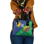 Custom Rugby African Namibia Shoulder Handbag Welwitschias African Fish Eagle - African Pride