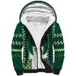 Custom Football African Nigeria Sherpa Hoodie Classic 20-21 Home Jersey - African Pride