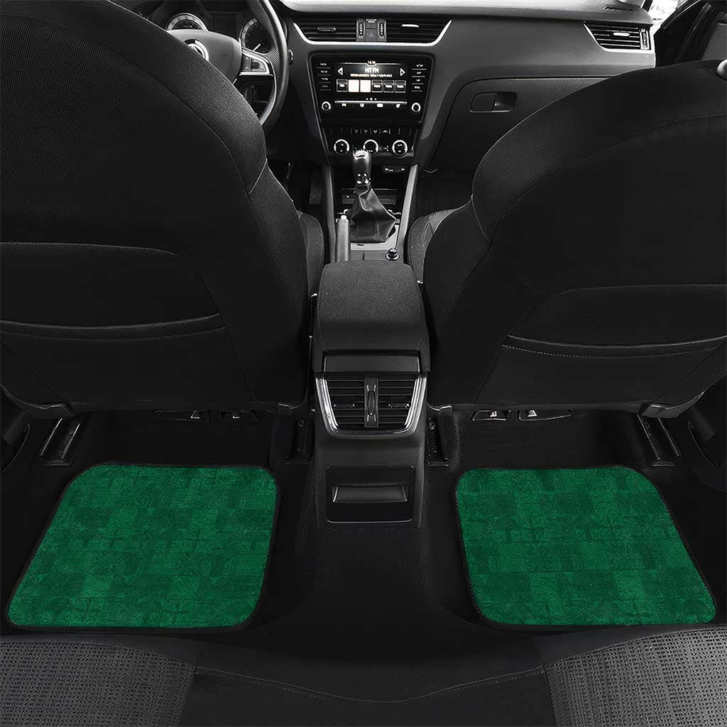 Custom Football African Nigeria Car Mats Retro Nigeria 20-21 Eagle Flag Motif - African Pride