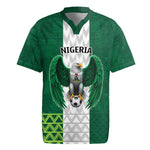 Custom Football African Nigeria Rugby Jersey Retro Nigeria 20-21 Eagle Flag Motif - African Pride