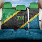Tanzania 255 Back Car Seat Cover African Mix Pattern Flag Motif - African Pride