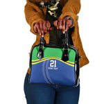 Custom Cicket African Tanzania Shoulder Handbag The Cows Tanzania Pattern - African Pride