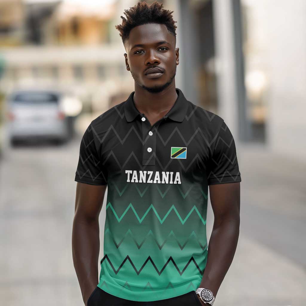 Custom Football African Tanzania Polo Shirt Retro 2023-24 Tanzania History - African Pride