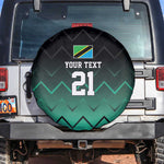 Custom Football African Tanzania Spare Tire Cover Retro 2023-24 Tanzania History - African Pride