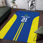 Custom Football African Tanzania Area Rug Taifa Stars Go Champion - African Pride