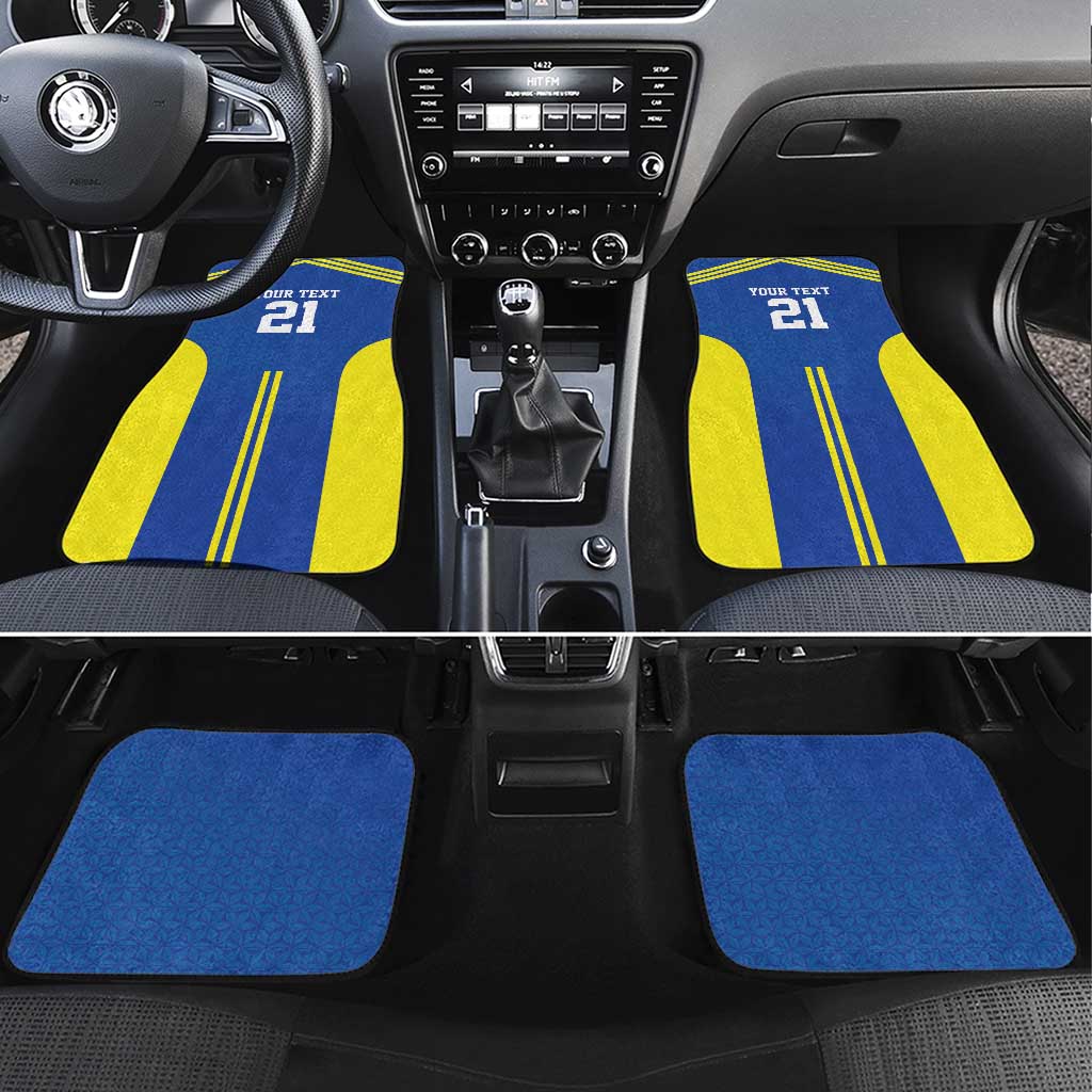 Custom Football African Tanzania Car Mats Taifa Stars Go Champion - African Pride