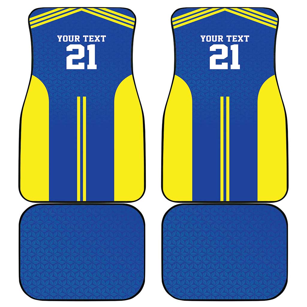 Custom Football African Tanzania Car Mats Taifa Stars Go Champion - African Pride