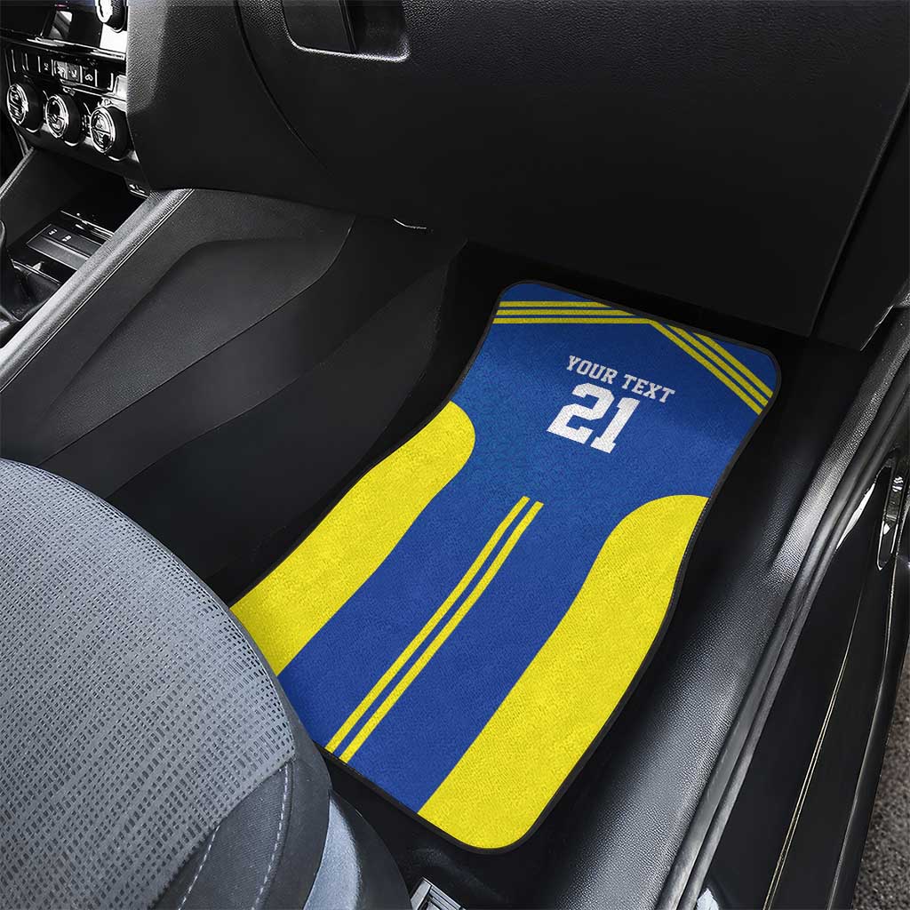 Custom Football African Tanzania Car Mats Taifa Stars Go Champion - African Pride