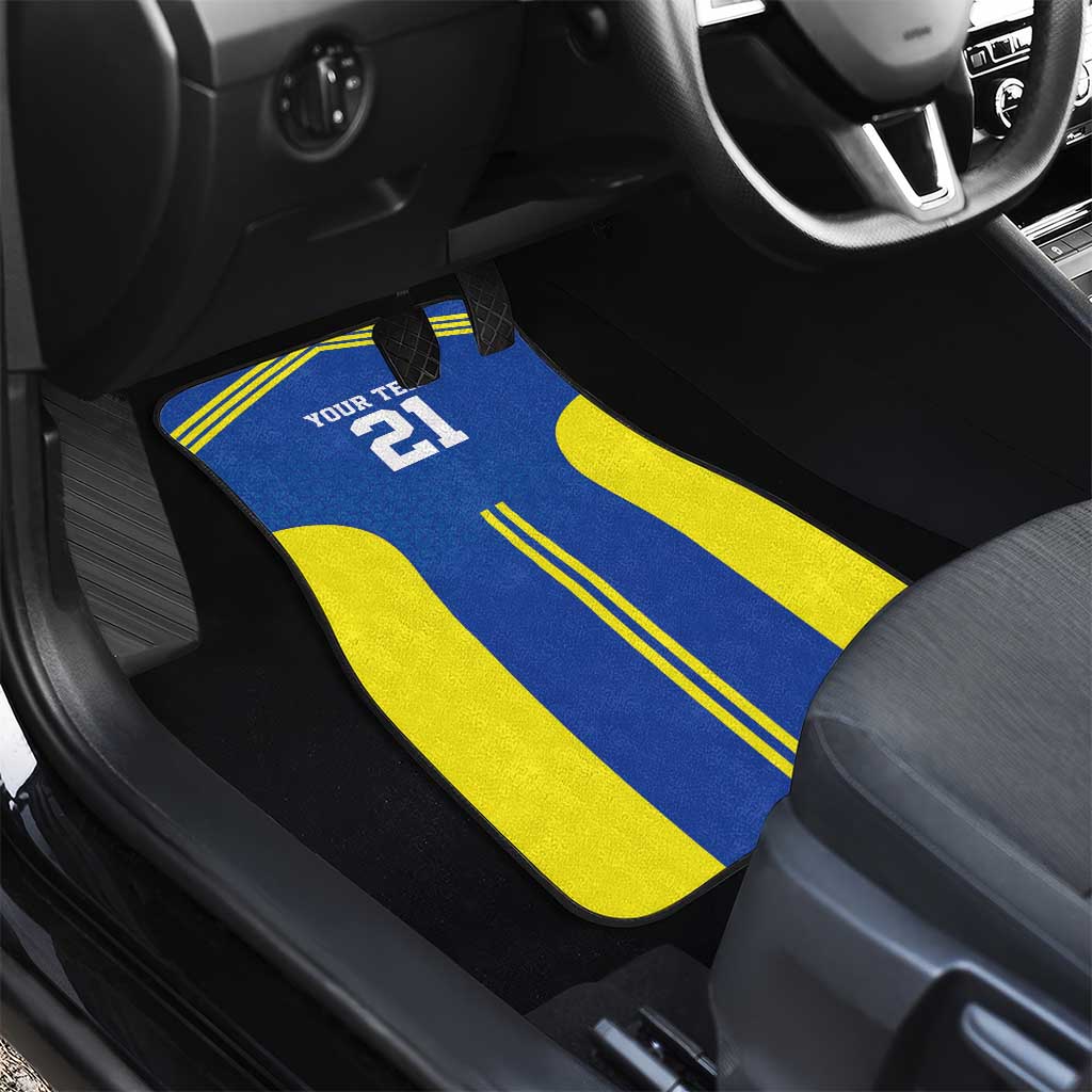Custom Football African Tanzania Car Mats Taifa Stars Go Champion - African Pride