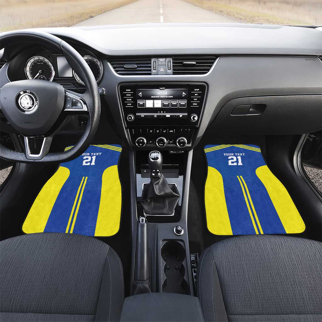 Custom Football African Tanzania Car Mats Taifa Stars Go Champion - African Pride