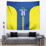 Custom Football African Tanzania Tapestry Taifa Stars Go Champion - African Pride