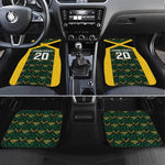 Afro-Jamaicans Football Custom Car Mats Black Ethnic Motifs