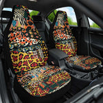 African Mixed Wild Animal Skins Car Seat Cover
