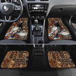 Beautiful Black Woman Car Mats African Tribal Pattern