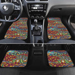 Traditional African Animal Skins Pattern Car Mats