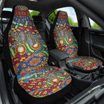 Traditional African Animal Skins Pattern Car Seat Cover
