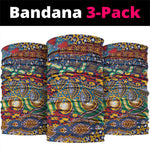 Traditional African Animal Skins Pattern Neck Gaiter LT9
