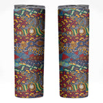 Traditional African Animal Skins Pattern Skinny Tumbler