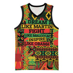 Black History Black Month Dream Like Basketball Jersey - African Pride