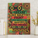Black History Black Month Dream Like Canvas Wall Art