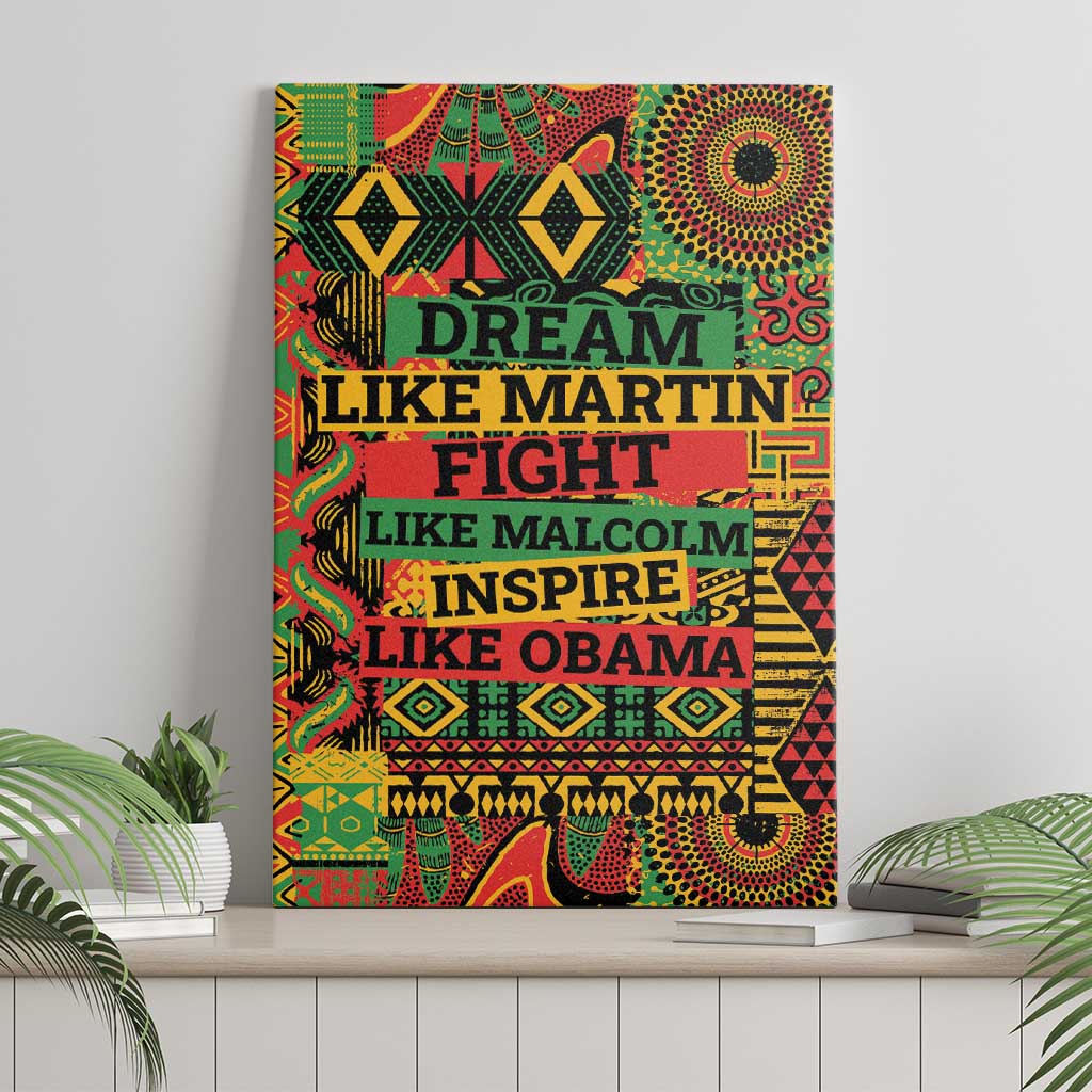 Black History Black Month Dream Like Canvas Wall Art