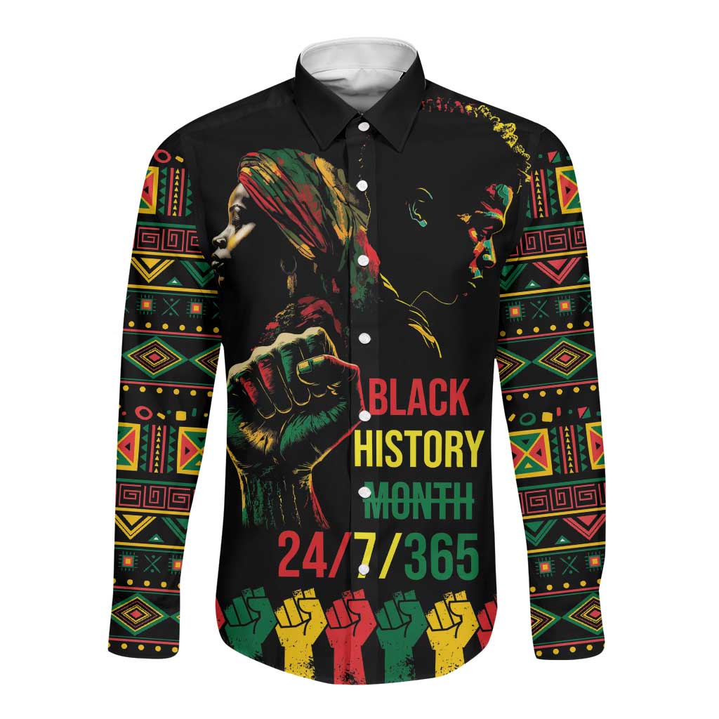 When I'm Born I'm Black Long Sleeve Bodycon Dress Black History Black Month LT9