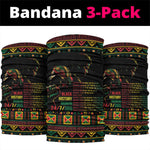 When I'm Born I'm Black Neck Gaiter Black History Black Month LT9