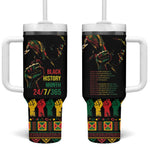 When I'm Born I'm Black Tumbler With Handle Black History Black Month