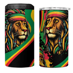 Proud Afro-Jamaicans Rasta Lion 4 in 1 Can Cooler Tumbler Reggae My Soul
