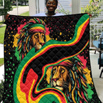 Proud Afro-Jamaicans Rasta Lion Quilt Reggae My Soul
