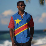 Africa DR of the Congo Personalized Hawaiian Shirt Flag Style - African Pride