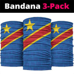 Africa DR of the Congo Neck Gaiter Flag Style - African Pride