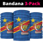 Africa DR of the Congo Personalized Neck Gaiter Flag Style LT9