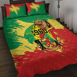 Republic of The Congo Independence Day Personalized Quilt Bed Set Congo-Brazzaville Since 1960 - African Pride