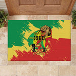 Republic of The Congo Independence Day Personalized Rubber Doormat Congo-Brazzaville Since 1960 - African Pride